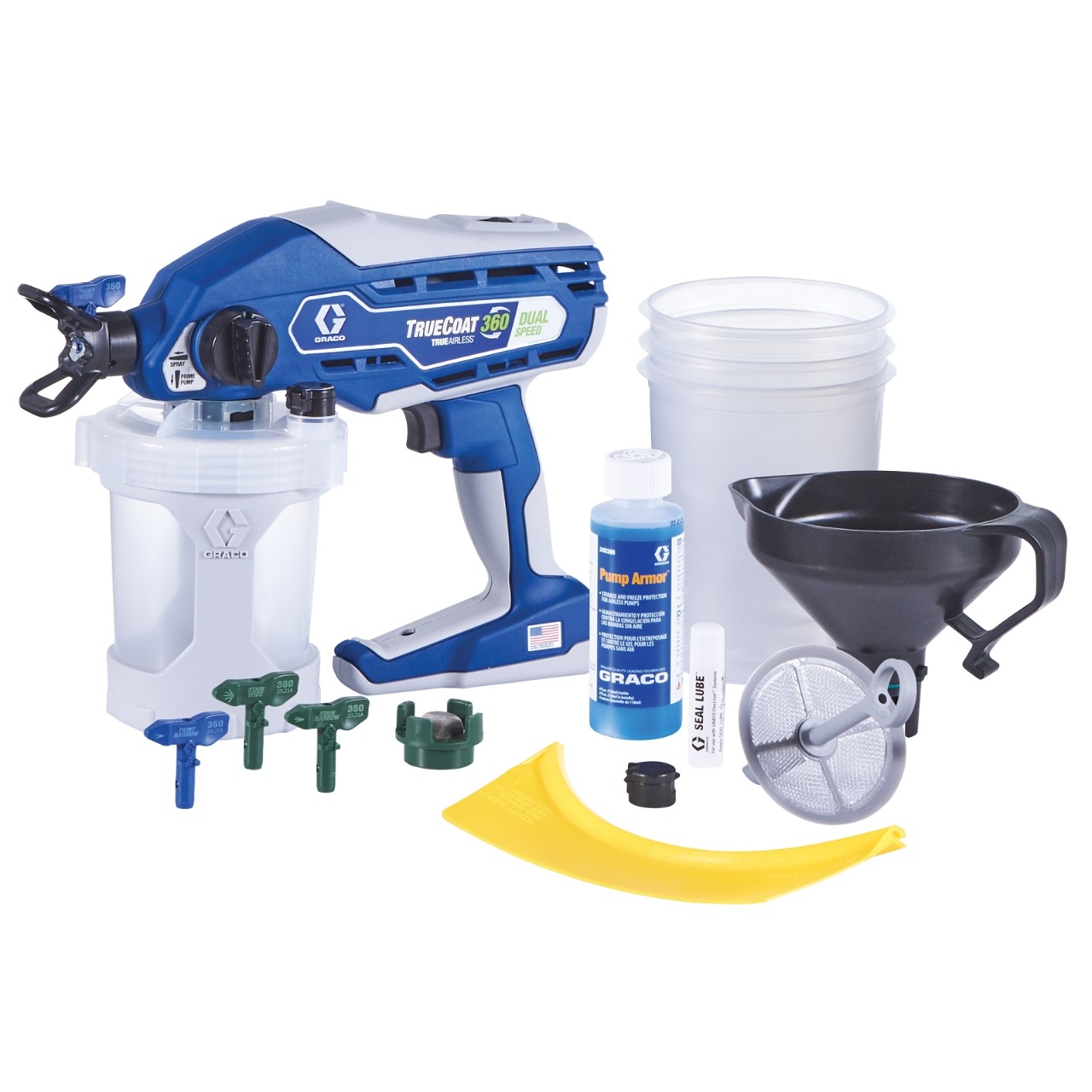 Graco truecoat 360 vsp airless cheap paint gun